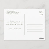 Southern Charm | Vakantiefoto Briefkaart (Achterkant)
