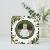 Southern Charm | Vierkante kerstkaart (Staand voorkant)