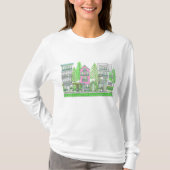 Southern City Life Tshirt met lange mouwen (Voorkant)