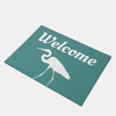 Southern Coastal White Egret Welkom Deurmat (Schuin)