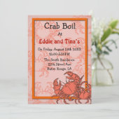 Southern Crab Boil Kaart (Staand voorkant)