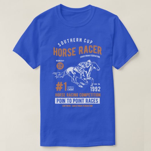 Southern Cup Paardenrenner T-shirt (Design voorkant)
