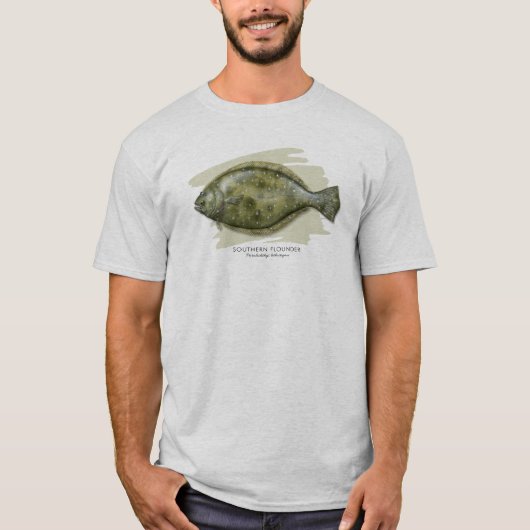 Southern Flounder T-shirt (Voorkant)
