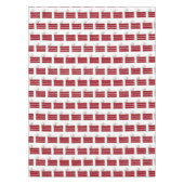 Southern Food Red Velvet Layer Cake Slice Bakkerij Tafelkleed (Voorkant)