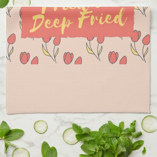 Southern Fried Funny Theedoek (Gevouwen)