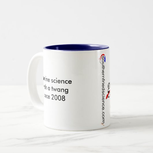 Southern Fried Science Go Deep Coffee Mok (Voorkant links)