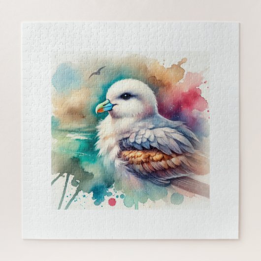 Southern Fulmar 100924AREF108 - Watercolor Legpuzzel (Verticaal)