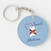 Southern Girl - Alabama Sleutelhanger (Voorkant)