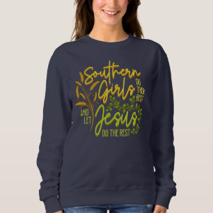 Southern Girls laten Jezus de rest doen (Marinebla Trui