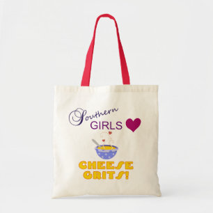 Southern Girls Love Cheese Grits Tote Bag