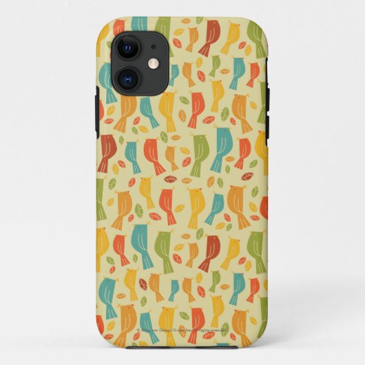 Southern Grammar Chart Bird Pattern Case-Mate iPhone Case (Achterkant)