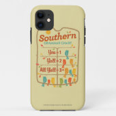 Southern Grammar Chart Case-Mate iPhone Case (Achterkant)