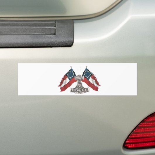 Southern Heathen Bumpersticker (Op auto)