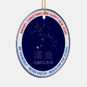Southern Hemisphere Constellation Centaurus Keramisch Ornament (Rechts)