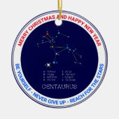 Southern Hemisphere Constellation Centaurus Keramisch Ornament (Voorkant)