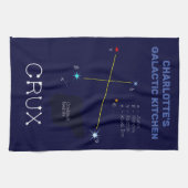 Southern Hemisphere Constellation Crux Theedoek (Horizontaal)