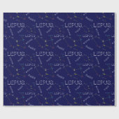 Southern Hemisphere Constellation Lepus Cadeaupapier (Vlak)