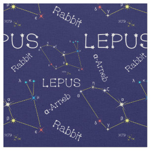 Southern Hemisphere Constellation Lepus Stof