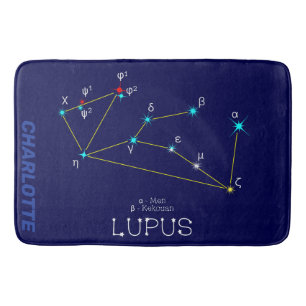 Southern Hemisphere Constellation Lupus Badmat