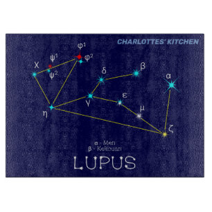 Southern Hemisphere Constellation Lupus Snijplank