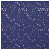 Southern Hemisphere Constellation Lupus Stof (Swatch)