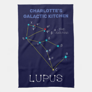 Southern Hemisphere Constellation Lupus Theedoek