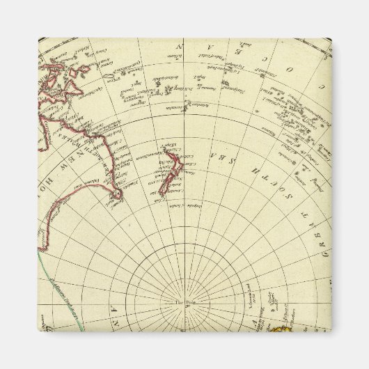Southern Hemisphere Magneet (Voorkant)