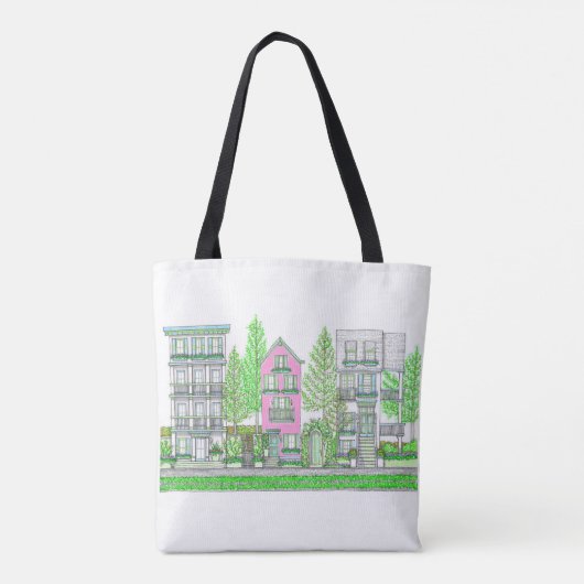 Southern Home Canvas tas (Achterkant)