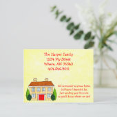 Southern Home Nieuwe adresaankondiging verhuizen Aankondigingskaart (Staand voorkant)