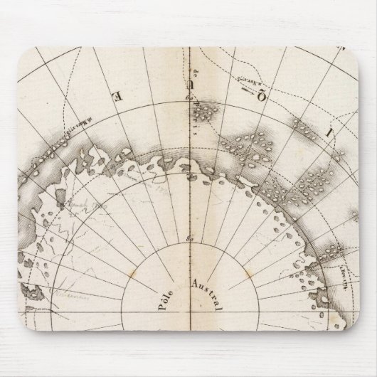 Southern Ice Chart Muismat (Voorkant)