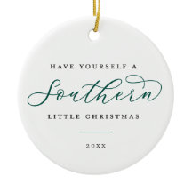 Southern Kerstmis Photo Ornament Exchange