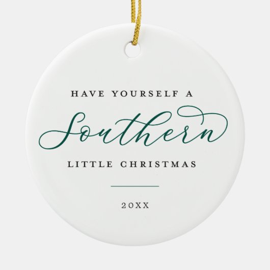 Southern Kerstmis Photo Ornament Exchange (Voorkant)