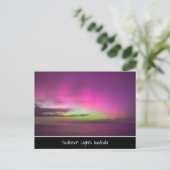 Southern Lights Australia - Night Sky Photo Briefkaart (Staand voorkant)