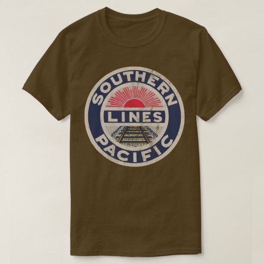 Southern Lines Pacific Railroad Company T-shirt (Design voorkant)