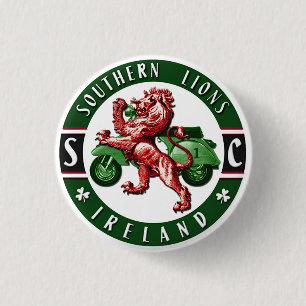 Southern Lions Scooter Club Ronde Button 3,2 Cm