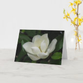 Southern Magnolia Bloom Kaart (Gele Bloem)