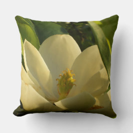 Southern Magnolia Flower Pillow Kussen