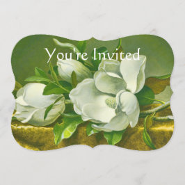 Southern Magnolia Flower Wedding Kaart