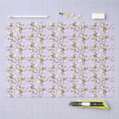 Southern Magnolia Flowers Lavender Tissue Paper Tissuepapier (Craft)