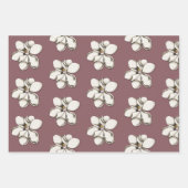 Southern Magnolia Flowers pattered Inpakpapier Vel (Voorkant 3)