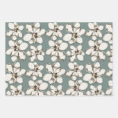 Southern Magnolia Flowers pattered Inpakpapier Vel (Voorkant 2)