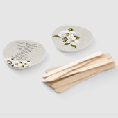 Southern Magnolia huwelijksprogramma Fan Handwaaier (Niet-gemonteerd)