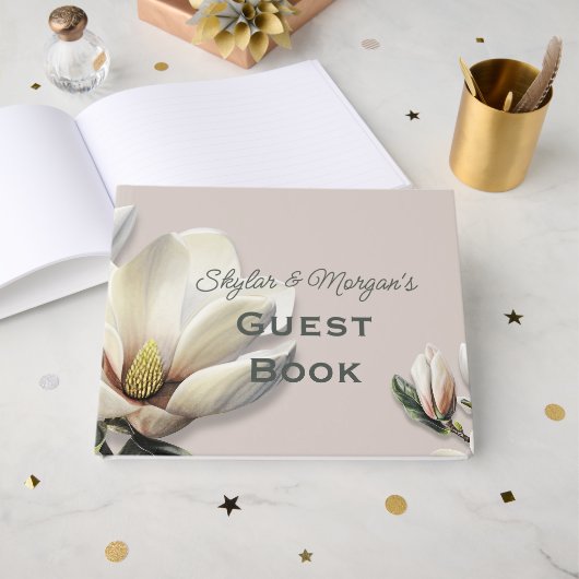 Southern Magnolia Wedding Gastenboek (Voorkant open)