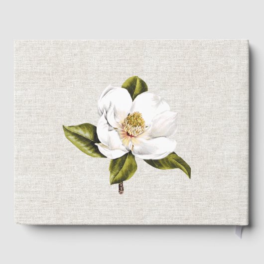 Southern Magnolias Wedding Guest Book Gastenboek (Achterkant)