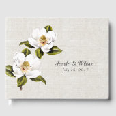 Southern Magnolias Wedding Guest Book Gastenboek (Voorkant)
