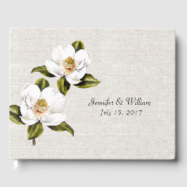 Southern Magnolias Wedding Guest Book Gastenboek