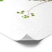 Southern Maidenhair Fern  Illustratie Poster (Hoek)