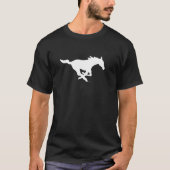 Southern Methodist SMU Mustangs Traditioneel T-shirt (Voorkant)