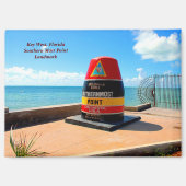 Southern most point Key West, Florida Magneet (Voorkant)