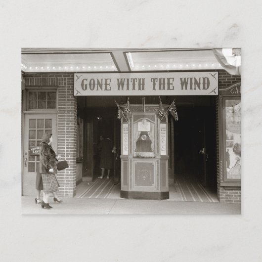 Southern Movie House, 1940 Briefkaart (Voorkant)